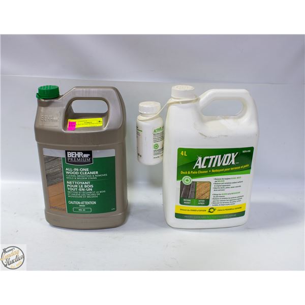 BEHR ALL IN ONE WOOD CLEANER 3.79L +