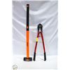 Image 1 : BOLT CUTTERS & SLEDGE HAMMER