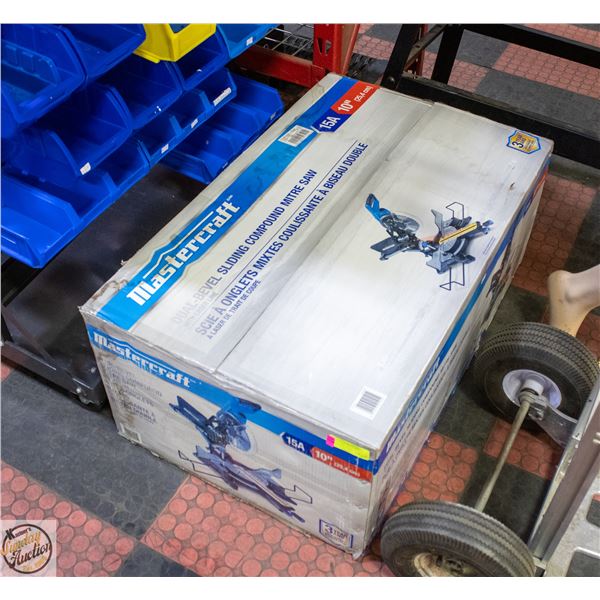NEW MASTERCRAFT DUAL BEVEL SLIDING COMPOUND