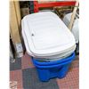 Image 1 : VARIOUS RUBBERMAID BINS