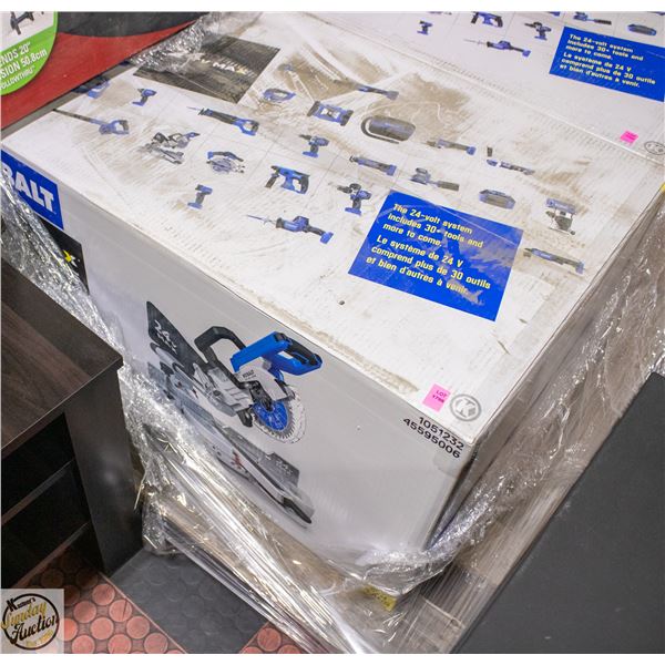 KOBALT 24V MAX 7 1/4" BRUSHLESS MITER SAW