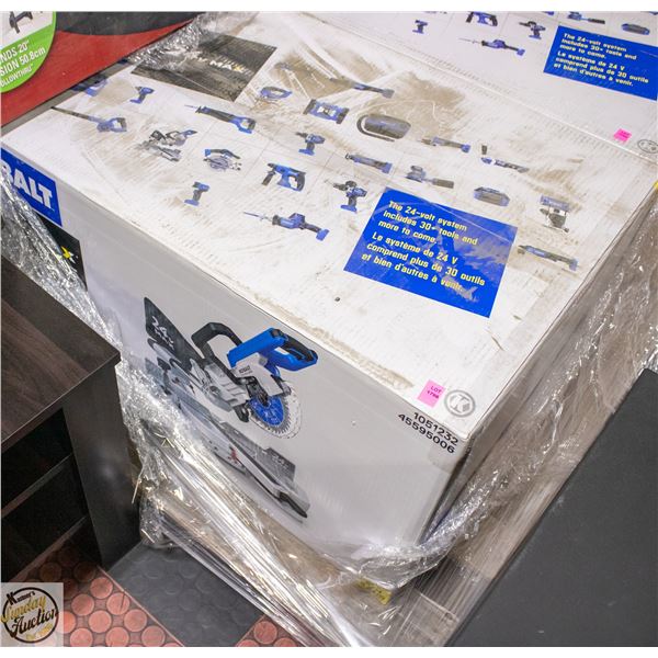 KOBALT 24V MAX 7 1/4" BRUSHLESS MITER SAW
