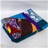 Image 1 : NEW HAND-MADE PATCHWORK QUILT 57" X 46"