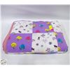 Image 1 : NEW HAND-MADE FLANNEL PATCHWORK QUILT