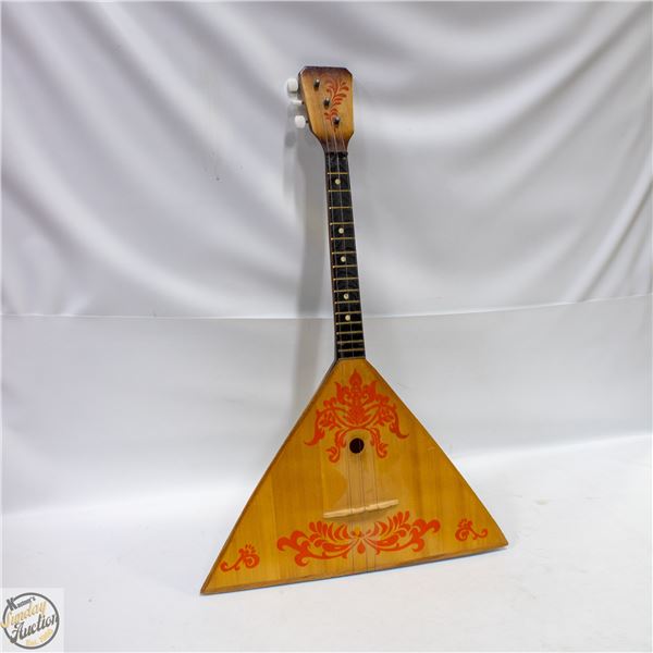 VINTAGE SOVIET-ERA PRIMA BALALAIKA
