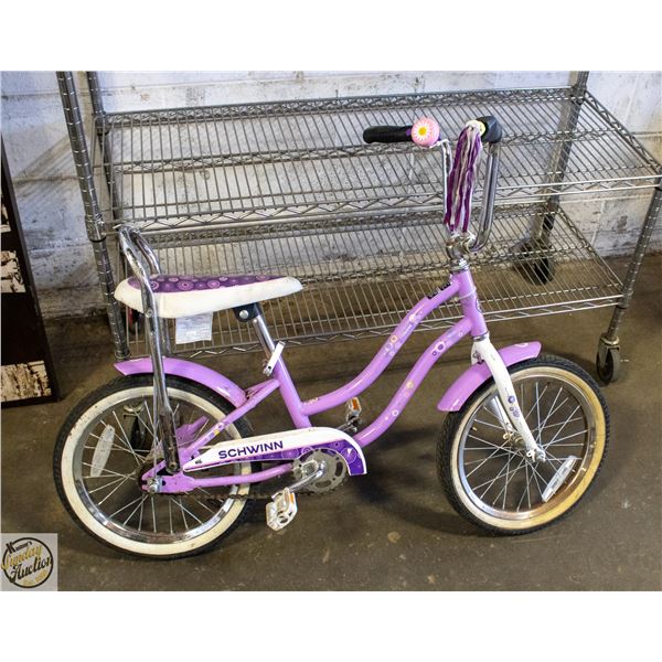 KIDS SCHWINN BANANA SEAT BICYCLE