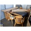 Image 1 : TABLE SET WITH 4 CHAIRS AND BUFFET