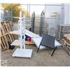Image 1 : LARGE SELECTION OF STORE FIXTURES AND ACCESSORIES