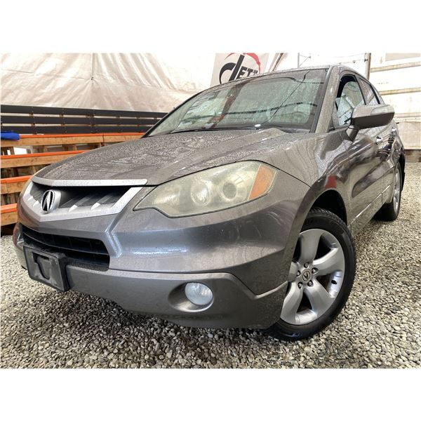 PARKSVILLE - 2007 ACURA RDX GREY 292650 KMS - 802118-3