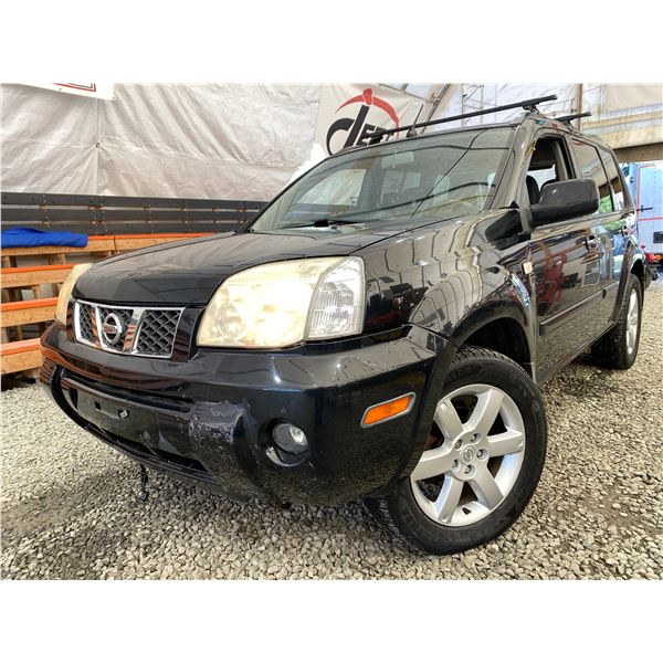 PARKSVILLE - 2006 NISSAN X-TRAIL BLACK 284783 KMS - 207076-2
