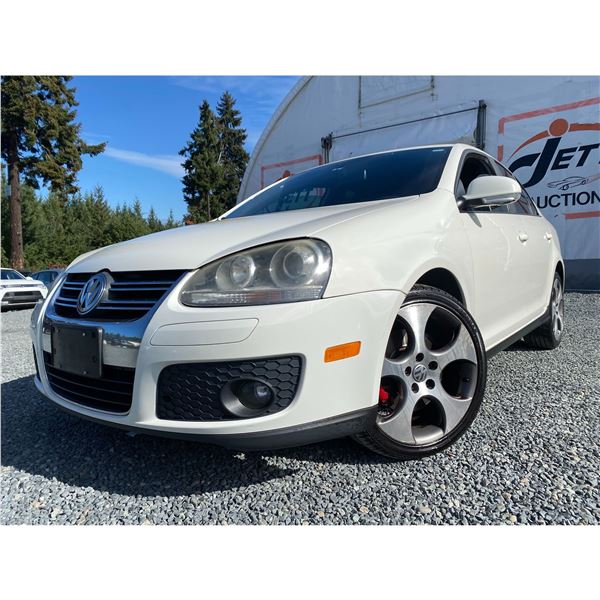 PARKSVILLE - 2007 VOLKSWAGEN JETTA WHITE 257922 KMS - 104247-1