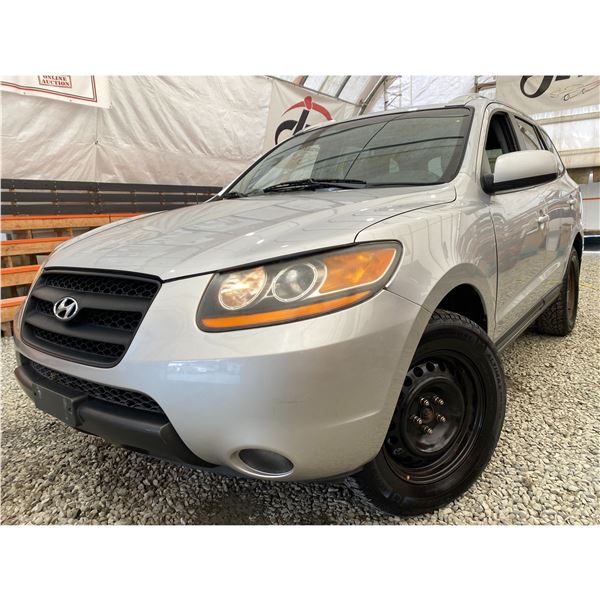 PARKSVILLE - 2009 HYUNDAI SANTA FE SILVER 203084 KMS - 292366-3