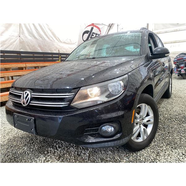 PARKSVILLE - 2015 VOLKSWAGEN TIGUAN BLACK 179744 KMS - 536775-3