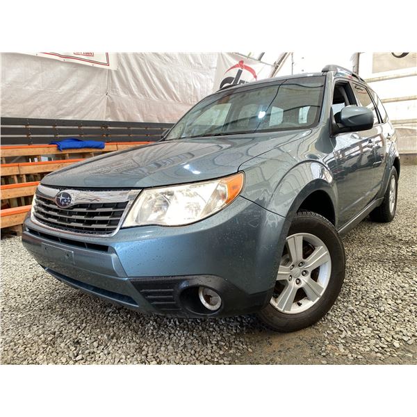 PARKSVILLE - 2009 SUBARU FORESTER BLUE 229276 KMS - 753710-2