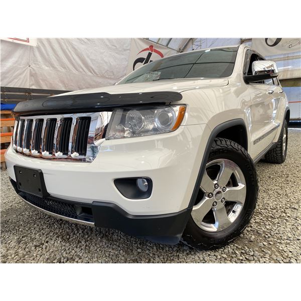 PARKSVILLE - 2012 JEEP GR CHEROKEE WHITE 198190 KMS - 218139-3