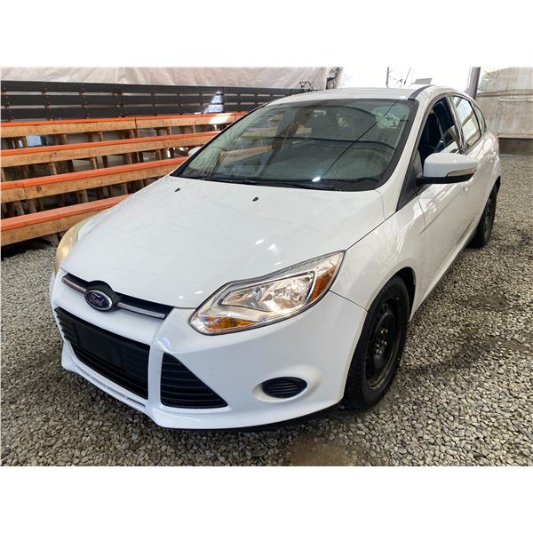PARKSVILLE - 2014 FORD FOCUS WHITE 186163 KMS - 113507-2