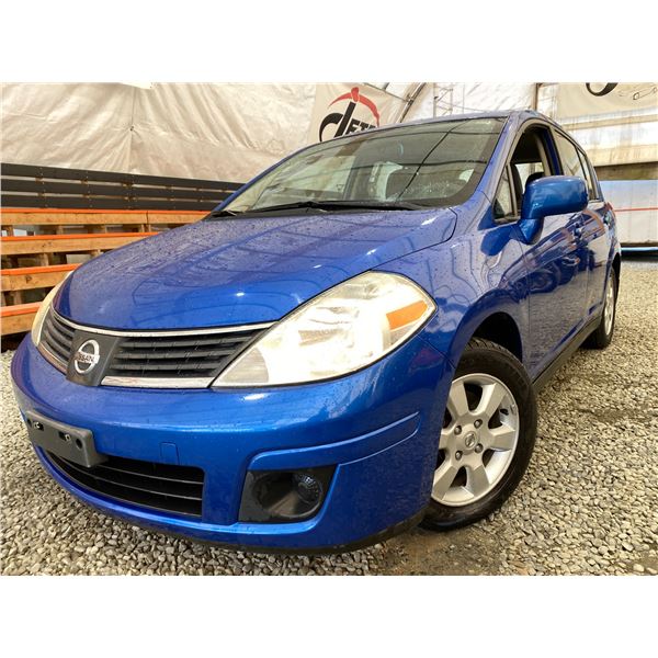 PARKSVILLE - 2009 NISSAN VERSA BLUE 212566 KMS - 360679-1