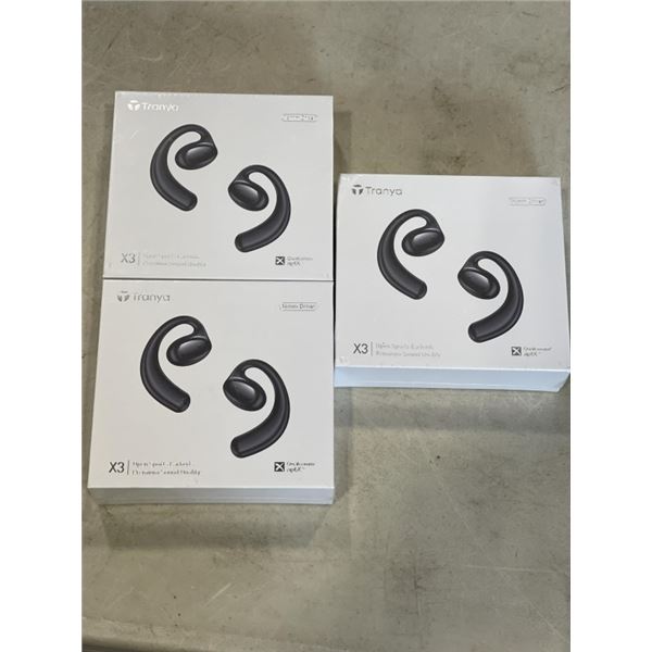 3 NEW TRANYA OPEN SPORTS EARBUD