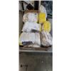 Image 1 : 11 PACKS OF POWER FIST LARGE LINER GLOVES (12 PAIRS PER PACK). NEW BUT HAS GOTTEN DAMP