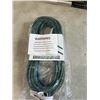 Image 1 : HEAVY DUTY LIGHTED 50 FOOT GREEN EXTENSION CORD. 14AWG/3C