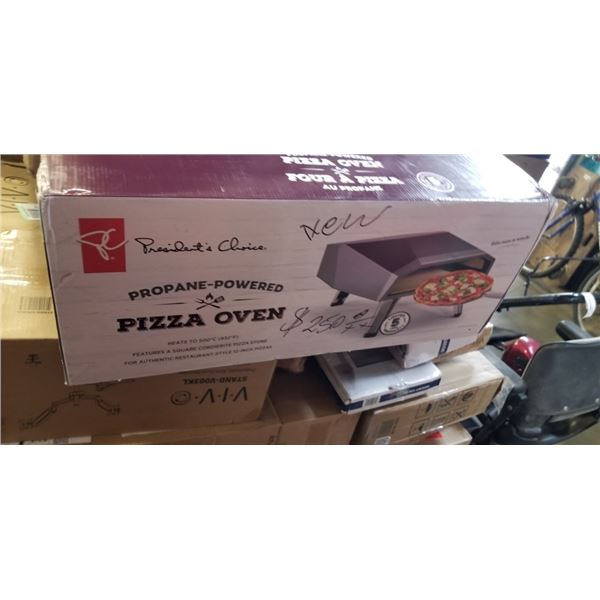 BRAND NEW PROPANE POWERED PIZZA OVEN