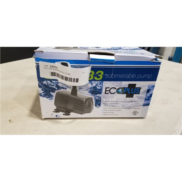ECO 633 SUBMERSIBLE PUMP