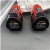 Image 4 : 2 NEW 12V 3A POWER TOOL BATTERIES COMPATIBLE WITH MILWAUKEE M12