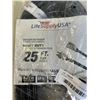 Image 2 : 25 FOOT HEAVY DUTY LIGHTED BLACK EXTENSION CORD. 12AWG/3C