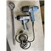 Image 1 : LARGE WRENCH, MAKITA IMPACT WRENCH AND BLUEPIN AIR GUN