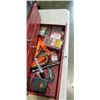Image 4 : TOOL BOX WITH CONTENTS INCLUDING MASTERCRAFT HEX KEY SET