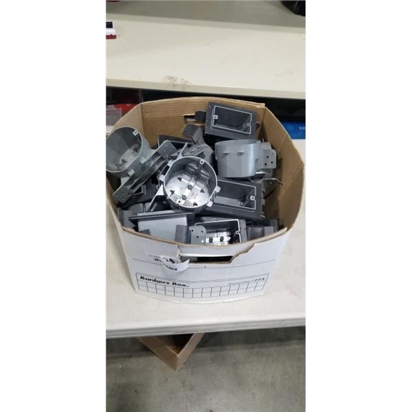 BOX OF OUTLET AND LIGHT BOXES