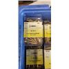 Image 2 : 12 PACKS OF 100 PCS BRASS FLAT WOOD SCREWS