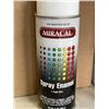 Image 3 : 6 CANS ENAMEL SPRAY AND CASE OF BACK SPLASH TILES