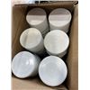 Image 4 : 6 CANS ENAMEL SPRAY AND CASE OF BACK SPLASH TILES