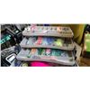 Image 3 : FLAMBEAU TACKLE OX AND ORGANIZER FULL OF FLY TYING GEAR