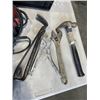 Image 2 : 2 TOTES OF TOOLS, HITCHES, ETC