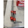 Image 3 : ASSORTED QUICK CLAMPS AND BAR CLAMP