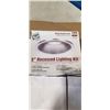 Image 2 : 4 LED LIGHTS AND 5" RECESSED LIGHTING KIT