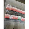 Image 1 : 10 PACKS 100 PCS FLAT WOOD SCREWS. 8 X 3 1/2