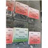 Image 3 : 10 PACKS 100 PCS FLAT WOOD SCREWS. 8 X 3 1/2
