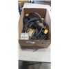 Image 1 : 2 HEAVY DUTY EXTENSION CORDS. 1 HAS 4 OUTLETS.