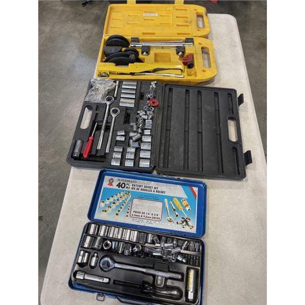 3 CASES OF TOOLS