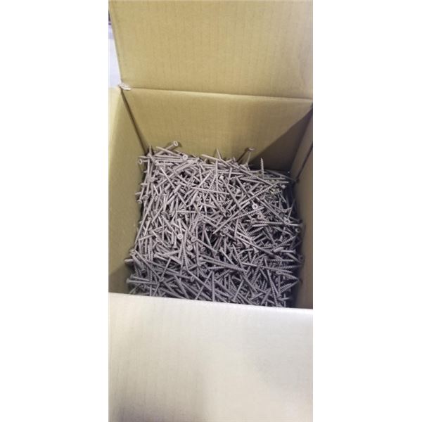 BOX OF 3 INCH DECK SCREWS