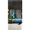 Image 4 : ACTIONPACKER TOOLBOX WITH CONTENTS INCLUDING STANLEY WRENCH SET, DRILL BIT SETHAMMERS, SCREW DRIVERS
