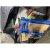 Image 4 : ARMY DUFFLE BAG WITH TOOL CONTENTS INCLUDING CIRCULAR SAW, RYOBI SANDER ETC