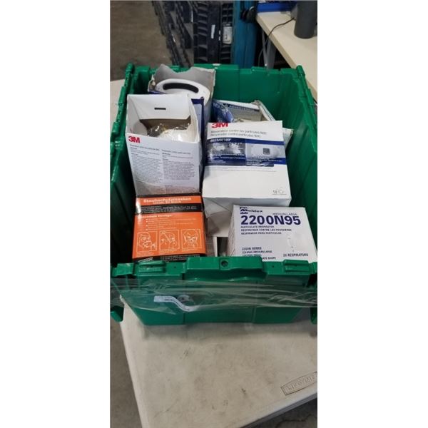 TRAY OF M95 PARTICULATE RESPIRATORS