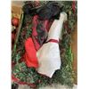 Image 3 : 3 BOXES OF CHRISTMAS DECOR AND LIGHTS, AND ROLLS OF WRAPPING PAPER