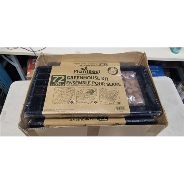 CASE OF PLANTBEST GREENHOUSE KITS