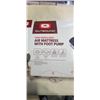Image 2 : OUTBOUND TWIN SINGLE-HIGH AIR MATTRESS WITH FOOT PUMP
