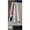 Image 1 : 2 NEW MD UNDER DOOR SEALS AND SYLVANIA FLOURESCENT TUBE LIGHTS